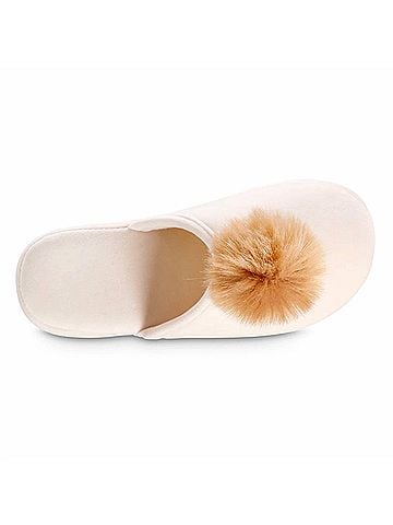 Isotoner Women's Velour Valerie Slipper - Size: 8-9 (view 2)