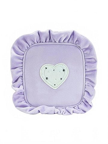 Stoney Clover Lane Women's Velvet Ruffle Mini Pouch With Heart - Pre-sewn (view 1)