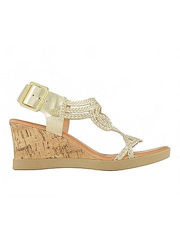 Andrea Women's Wedge Casual Comfort Ankle Strap Sandals (view 1)