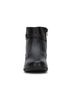 Andrea Black Women's Wedge Leather Booties Size 5 - photo 4
