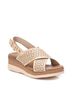 XTI Brown Women's Wedge Sandals Size 9 - photo 2