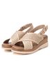 XTI Brown Women's Wedge Sandals Size 9 - photo 4