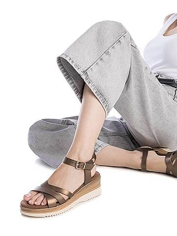 XTI Women's Wedge Sandals (view 2)