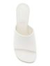 Jonathan Simkhai White Women's Winston Open Toe Mule Heels Size EU 35 - photo 3