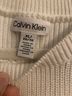Calvin Klein 100% Cotton White Pullover Sweater Size XL - photo 3