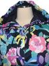 Leonard Paris 100% Polyester Floral Blue Pink Jacket Size XL - photo 3