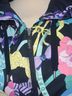 Leonard Paris 100% Polyester Floral Blue Pink Jacket Size XL - photo 7