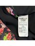 Marella 100% Polyester Floral Black Orange Pink Purple Cocktail Dress Size 4 - photo 12