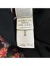 Marella 100% Polyester Floral Black Orange Pink Purple Cocktail Dress Size 4 - photo 13