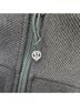 Lululemon Athletica 96% Polyester 4% Rayon 100% Polyester Tweed Black Jacket Size 10 - photo 9
