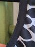 Talbots Floral Black White Casual Dress Size 4 - photo 4