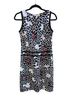 Talbots Floral Black White Casual Dress Size 4 - photo 1