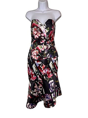 Parker Parker Black Cocktail Dress (view 1)