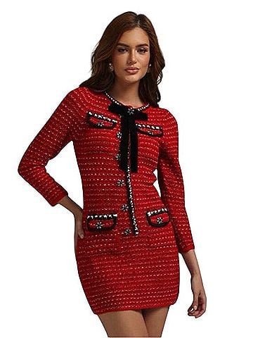 Self-Portrait Cocktail Dress (view 1)