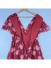 Madewell 100% Polyester Red Casual Dress Size 0X - photo 5