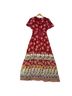 Madewell 100% Polyester Red Casual Dress Size 0X - photo 2
