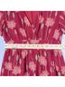 Madewell 100% Polyester Red Casual Dress Size 0X - photo 7