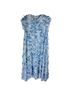 Mac Duggal White Blue Cocktail Dress Size 14 - photo 1