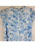 Mac Duggal White Blue Cocktail Dress Size 14 - photo 4