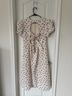 Shein Polka Dots Black Ivory Casual Dress Size M - photo 3