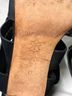 Loeffler Randall 100% Leather Black Silver Sandals Size 7 - photo 3