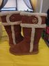 Michael Kors 100% Suede Brown Boots Size 6 - photo 4