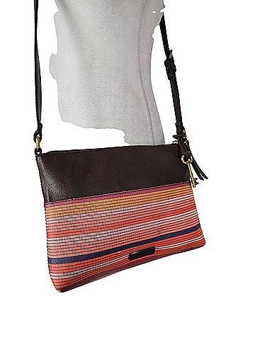 Fossil Leather Crossbody Bag (view 1)