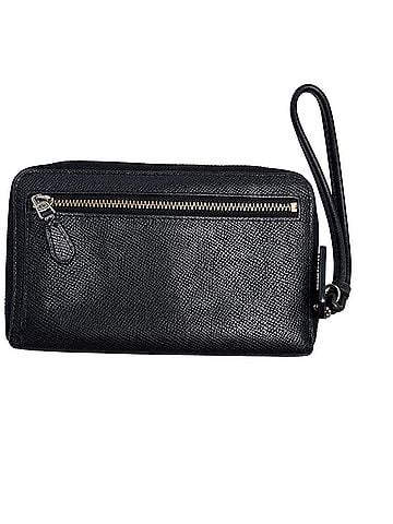 Coach zip around Leather Wristlet (view 2)