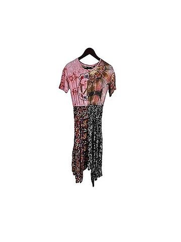 Desigual Make Love Not War Peace Casual Dress (view 1)