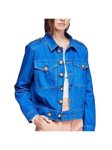 Free People Eisenhower Slouchy Denim Jacket (view 1)