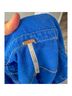 Free People 100% Cotton Blue Denim Jacket Size M - photo 3