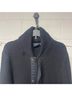 Armani Exchange 100% Cotton 100% Nylon Solid Black Jacket Size S - photo 3