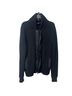 Armani Exchange 100% Cotton 100% Nylon Solid Black Jacket Size S - photo 1