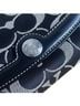 Coach Print Black Gray Leather Wallet One size - photo 2