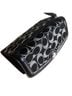 Coach Print Black Gray Leather Wallet One size - photo 7
