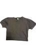 Arizona Gray Short Sleeve Blouse Size S - photo 1