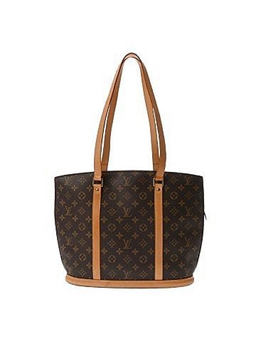 Louis Vuitton LOUIS VUITTON Louis Vuitton Monogram Babylon Brown M51102 Women's Canvas Tote Bag B Rank Used Ginzo (view 1)