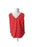 Eddie Bauer Floral Red Orange Tank Top Size L - photo 2