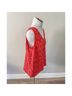 Eddie Bauer Floral Red Orange Tank Top Size L - photo 4
