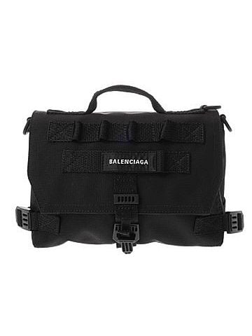 Balenciaga BALENCIAGA Messenger Bag, Black, 656106, Men's/Women's, Recycled Polyamide, Body Grade A, Used, Ginzo (view 1)