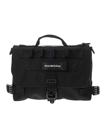 Balenciaga BALENCIAGA Messenger Bag, Black, 656106, Men's/Women's, Recycled Polyamide, Body Grade A, Used, Ginzo (view 2)
