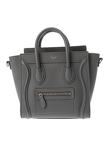 Céline CELINE Luggage Nano Coal 168243 Women's Drummed Calfskin Handbag, A Rank, Used, Ginzo (view 2)