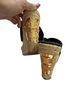 Tory Burch 100% Canvas Black Wedges Size 7 1/2 - photo 2