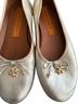 Tory Burch 100% Leather Gold Flats Size 8 1/2 - photo 8
