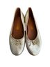Tory Burch 100% Leather Gold Flats Size 8 1/2 - photo 9