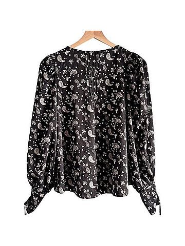For Love & Lemons Lucinda Paisley Blouse Blouse (view 2)