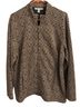 JM Collection Leopard Print Tan Black Jacket Size 1X - photo 1