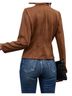 GLAMAZON 100% Polyester Brown Jacket Size S - photo 2