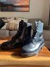 Theory Black Ankle Boots Size EU 38 - photo 3