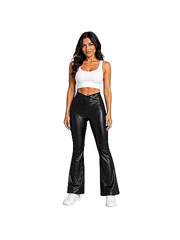 90 Degree by Reflex Vintage Lux Madison Flare Casual Pants (view 1)